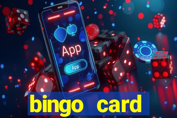 bingo card generator with pictures